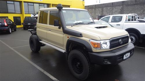 TOYOTA LANDCRUISER CAB CHASSIS 2007-CURRENT